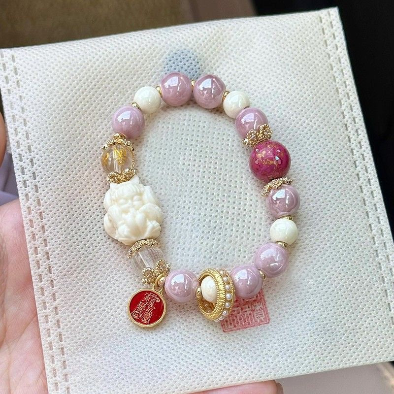Xiangji Temple “Lu Lu Tong” Bracelet – Fox Blessing for the Six Directions