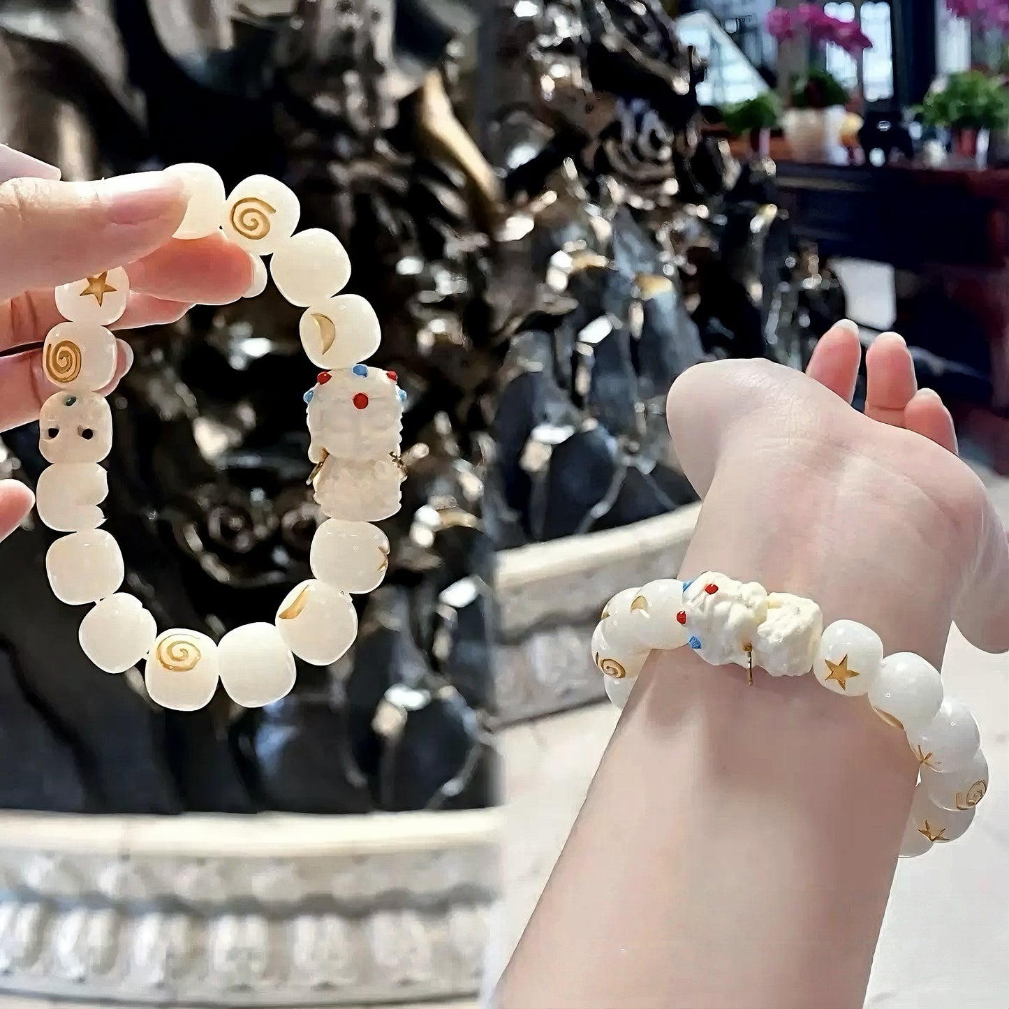 Xiangji Temple · White Tara Bodhi Charm Bracelet