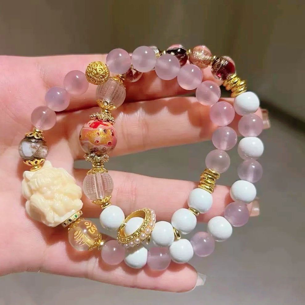 Xiangji Temple “Lu Lu Tong” Bracelet – Fox Blessing for the Six Directions