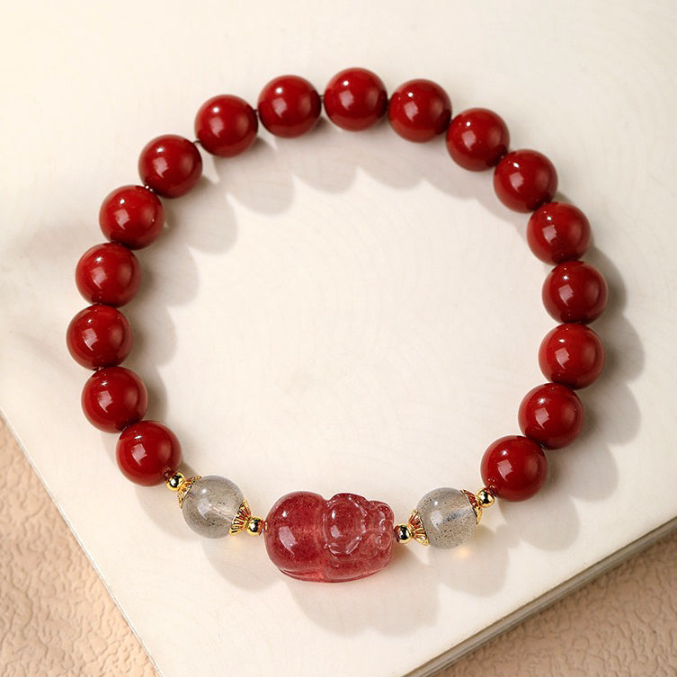 Linyin Temple | Red Mist Fortune Bracelet
