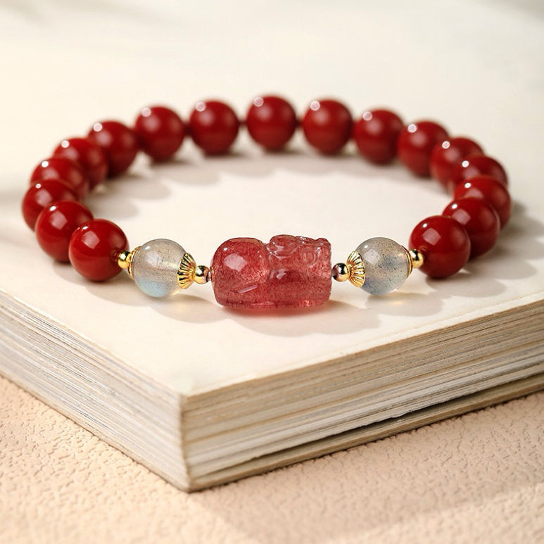 Linyin Temple | Red Mist Fortune Bracelet