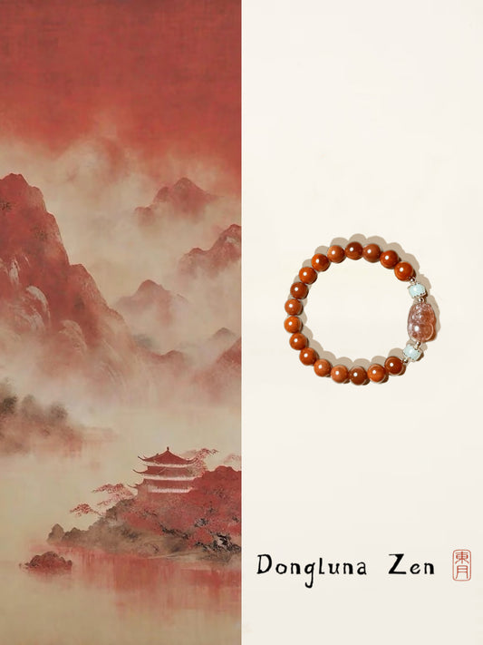 Linyin Temple | Red Mist Fortune Bracelet